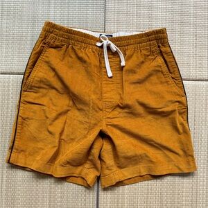 J. Crew Gold Corduroy Short, S